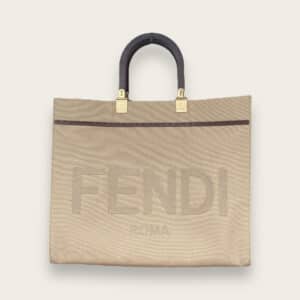 Fendi Roma Sac Plat Grigio Scuro